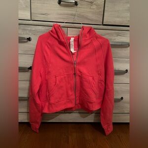 lululemon athletica Red Hoodie
